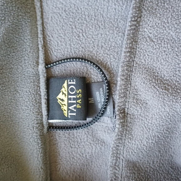 Tahoe Pass Soft Shell Jacket Men's  Fleece Lined, Black/grey, M - Picture 4 of 8
